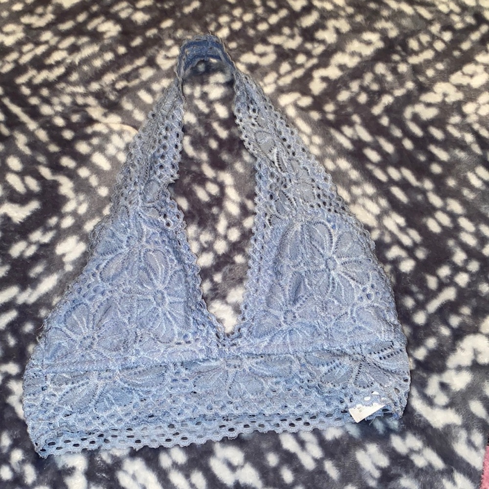 Cute and breathable Rue21 blue bralette
